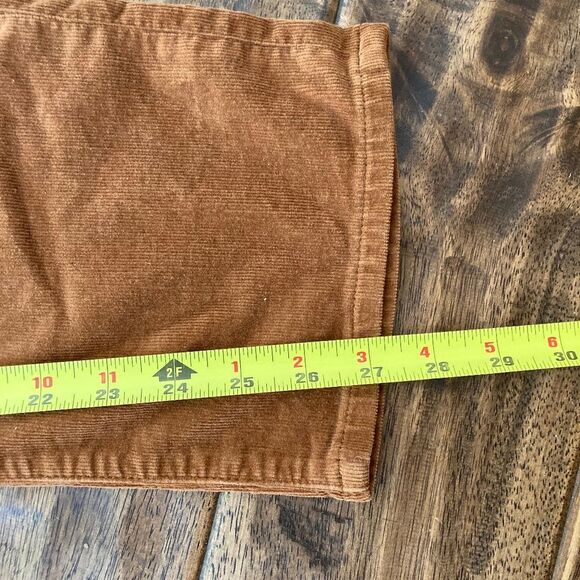 J Crew Corduroy Pants Womens 31 Brown Slim Stretch Casual Classic Fall Preppy - Picture 5 of 7